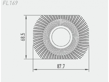 Dissipatori di calore in alluminio