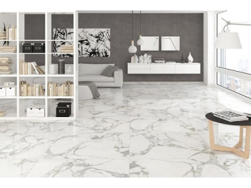 Piastrelle Gres Porcellanato Effetto Marmo  Statuario  (Porcelain Piastrelle da pavimentos, Wall Tiles, Interior Tile, Exterior Tile)