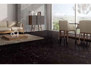 Piastrelle Ceramica Effetto Marmo Jet Nero   (Piastrelle per pavimenti e pareti in gres porcellanato, piastrelle per interni, piastrelle per esterni)