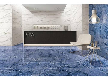 Piastrelle Ceramica Effetto Marmo Azul Bahia  (Piastrelle in ceramica per pavimenti, Piastrelle per pareti, Piastrelle in ceramica per interni, Piastrelle per esterni)