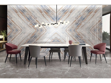 Piastrelle Ceramica Effetto Marmo Blu Palissandro  (Piastrelle per pavimenti e pareti in gres porcellanato, piastrelle per interni, piastrelle per esterni)