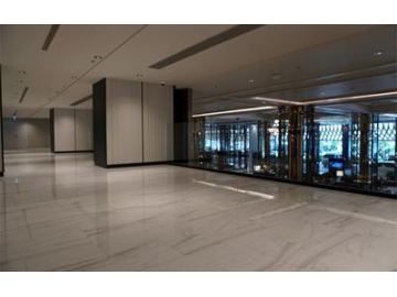 Piastrelle ceramica effetto marmo al  Marriott Marquis Hotel, Bangkok