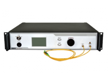 Amplificatore in fibra a frequenza singola ad alta potenza da 1,0 µm (mantenimento della polarizzazione)