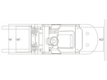 Carrello elevatore a combustione interna, FK11-4T