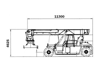 Carrello elevatore per container/ Sollevatore container FK11-1510T