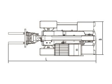 Carrello elevatore telescopico / Sollevatore, FK-F10T