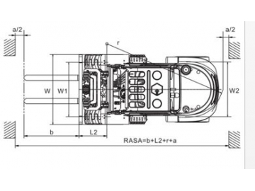 Carrello elevatore fuoristrada, FK11-3Y