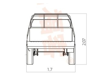 Furgone ribaltabile, FK6-15T