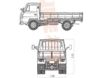 Furgone ribaltabile, FK6-50T