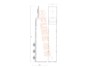 Rimorchio con pianale ribassato, FK35-1303G