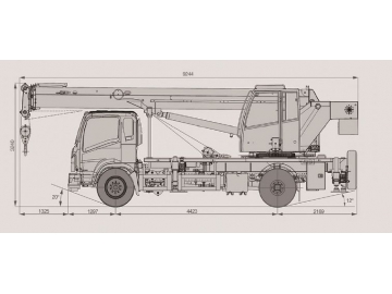 Autogrù telescopica, FK-08T