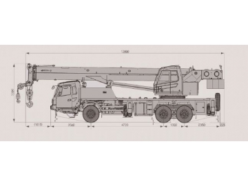 Autogrù telescopica, FK-25T