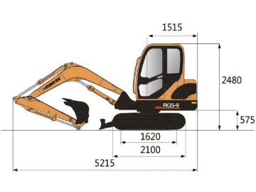 Mini Escavatore, FK35-9