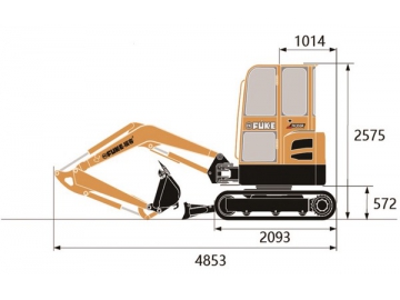 Mini Escavatore, FK35SR