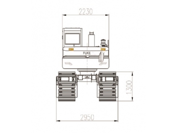 Escavatore anfibio, FK80-9C