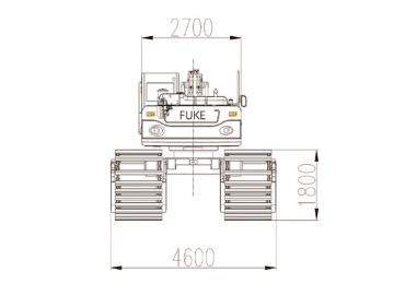 Escavatore anfibio, FK215-9C