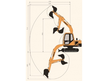 Escavatore cingolato, FK80-9