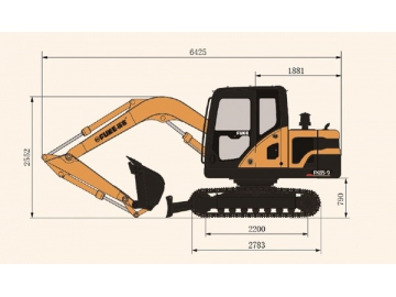 Escavatore cingolato, FK85-9