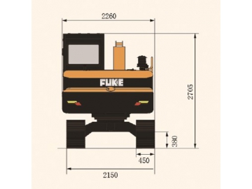 Escavatore cingolato, FK85-9