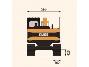 Escavatore cingolato, FK150-9