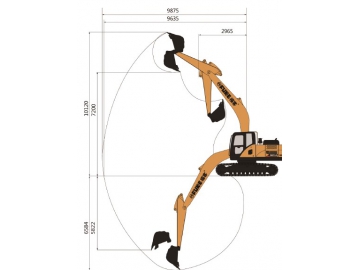 Escavatore cingolato, FK215-9