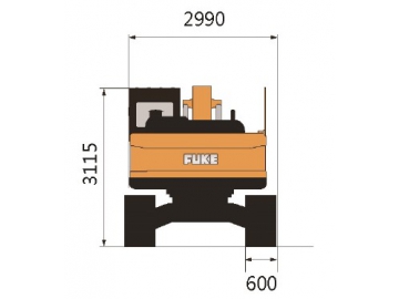 Escavatore cingolato, FK230-9