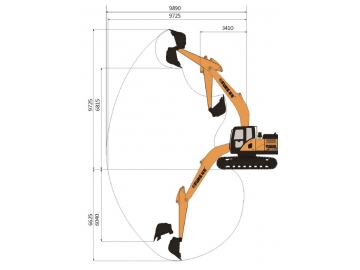 Escavatore cingolato, FK230-9