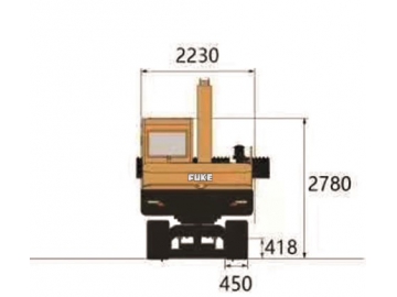 Escavatori ferroviari, FK80T