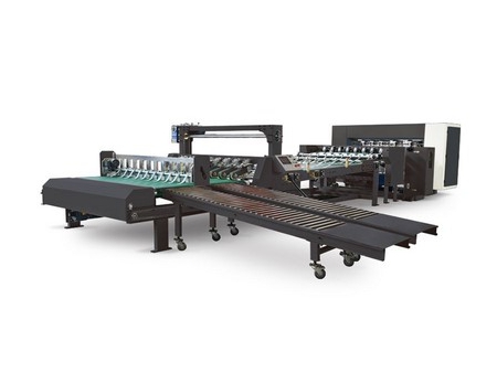 Slitting Sistema di taglio e impilamento for Single Face Corrugated Board, NCM-15B