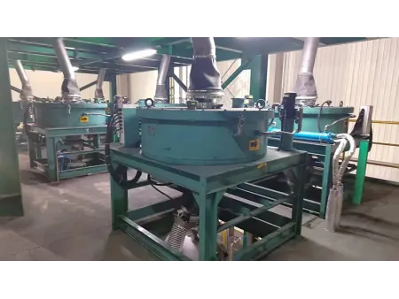 Filtro elettromagnetico per polveri e granulati