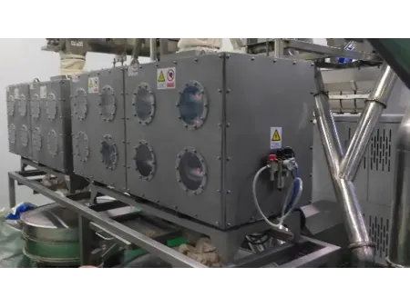 Deferizzatore magnetico per polveri