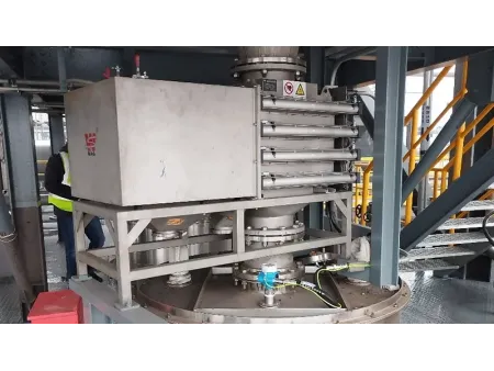 Deferizzatore magnetico per polveri