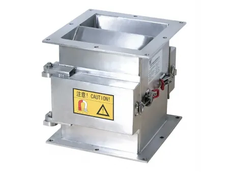 Separatore magnetico a piastra