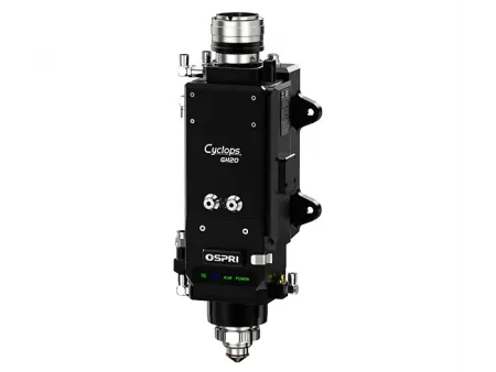 Testa di taglio laser a fibra da 20 kW con smusso