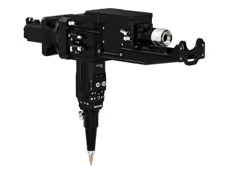 Testa di taglio laser a fibra da 15 kW con smusso (angolo retto a pendolo singolo)