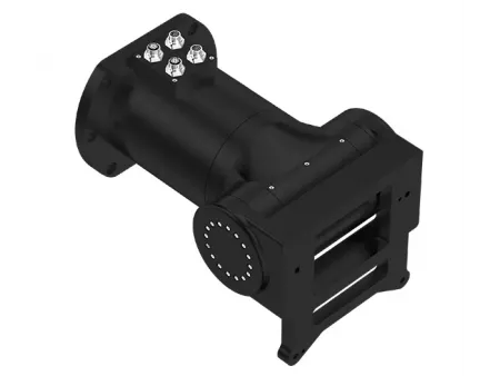 Asse rotante per testa di taglio laser obliquo