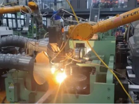 Tubi in acciaio ad alta resistenza saldati al laser