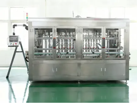 Riempitrice automatica con troppopieno