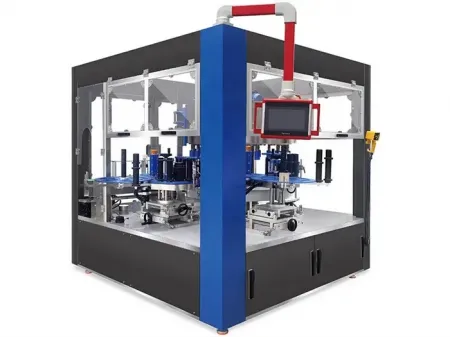 Etichettatrice rotativa automatica