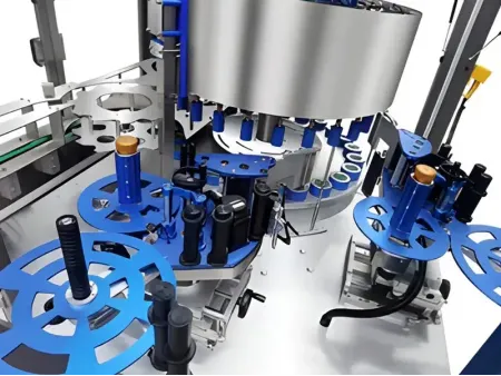 Etichettatrice rotativa automatica