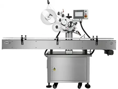 Etichettatrice automatica per l'applicazione superiore