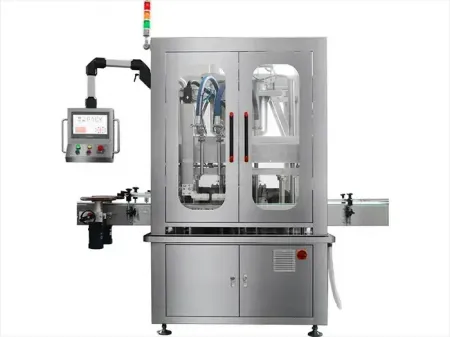 Riempitrice automatica con sistema di inseguimento