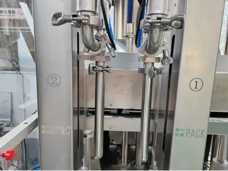 Riempitrice automatica con sistema di inseguimento