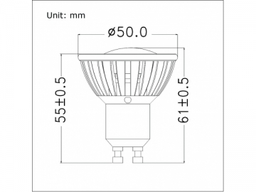 Faretto LED GU10, E27, E14