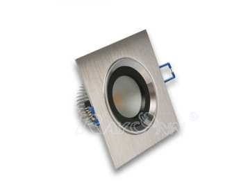 LED Downlight Quadrato Riparabile 6W