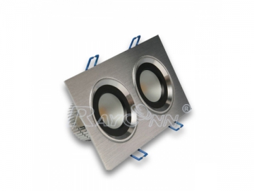 LED Downlight Quadrato Riparabile 6Wx2