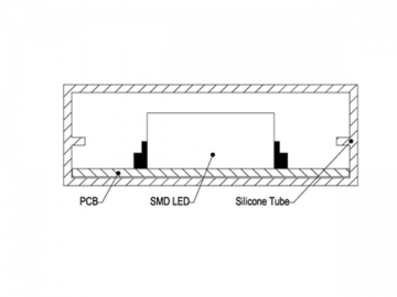 Striscia Flessibile a LED con 30 LED Per Metro SMD 3528