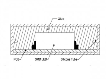 Striscia Flessibile a LED con 60 LED Per Metro SMD 3528