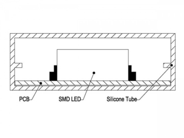 Striscia Flessibile a LED con 60 LED Per Metro SMD 3528