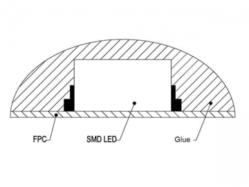 Striscia Flessibile a LED con 120 LED Per Metro SMD 3528